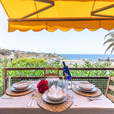 Increible Terraza Con Vistas Al Mar En San Agustin Apartment ภายนอก รูปภาพ